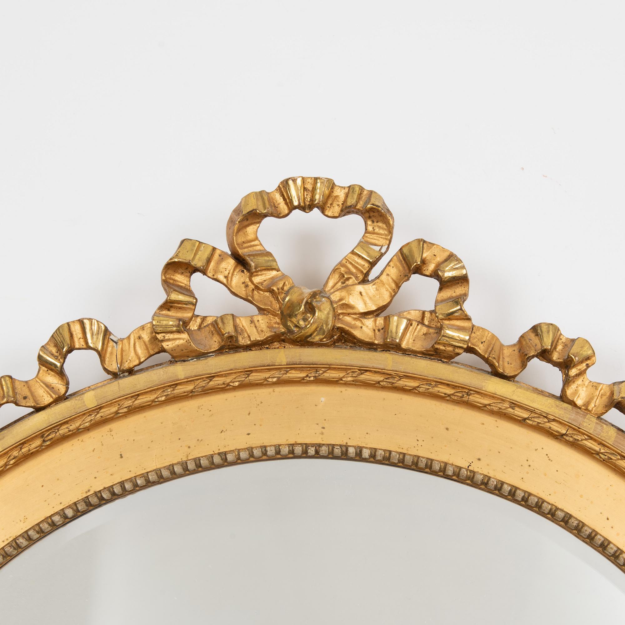 Spegel, gustaviansk stil, 1900-tal.