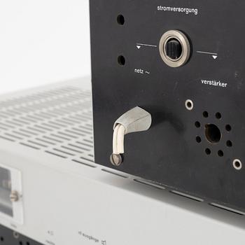 Dieter Rams, radio med förstärkare, CE 16 och CSV, Braun.