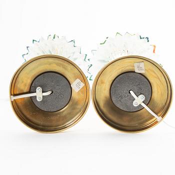 A pair of table lamps Ivars armature ab Bredaryd model 1233 1960s/70s.