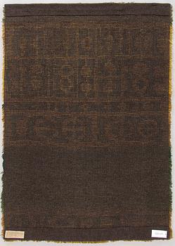 Tellervo Strömmer, ryijy, malli Wetterhoff. Noin 170 x 120 cm.