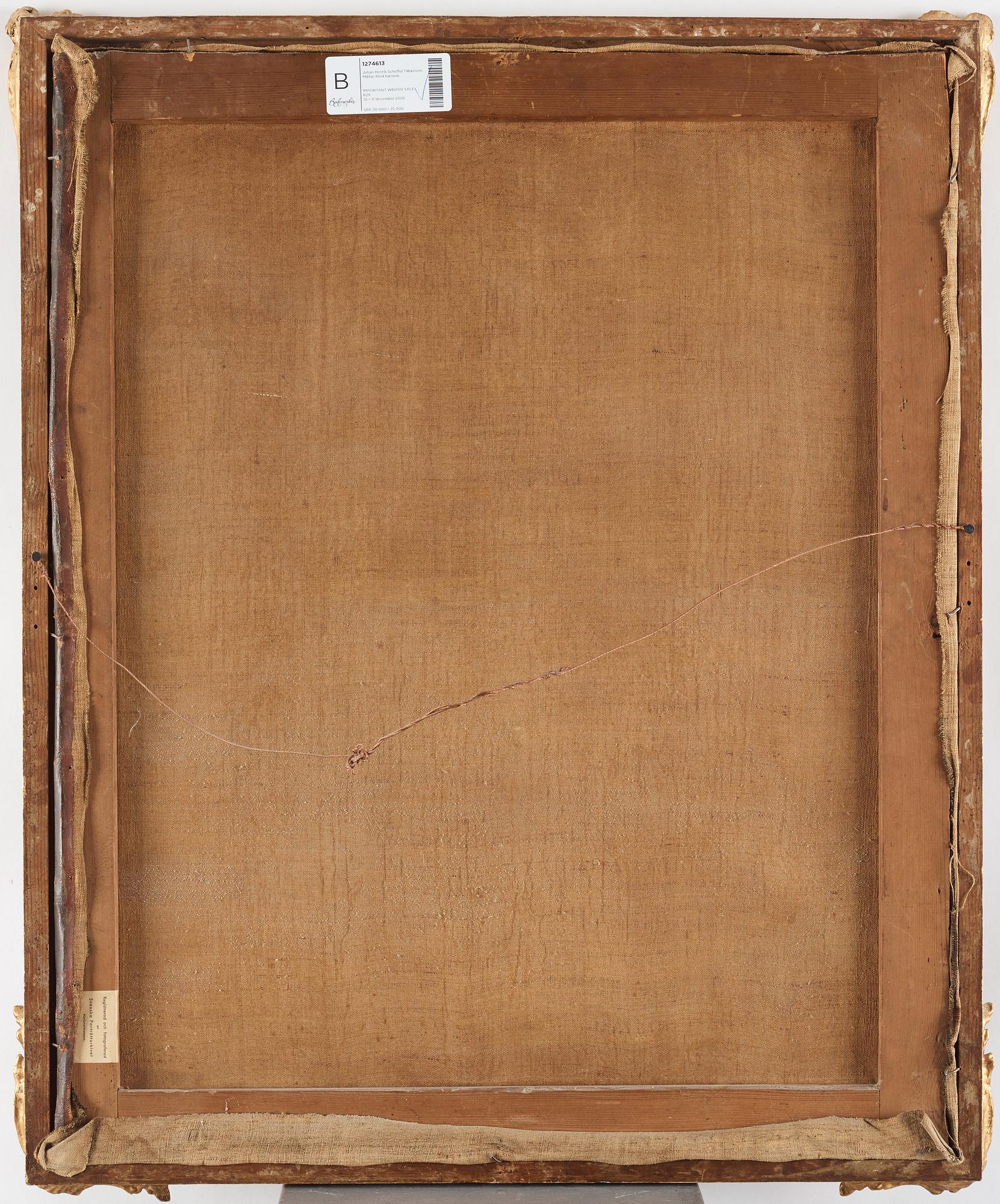 Johan Henrik Scheffel Attributed to, Military wearing armor.