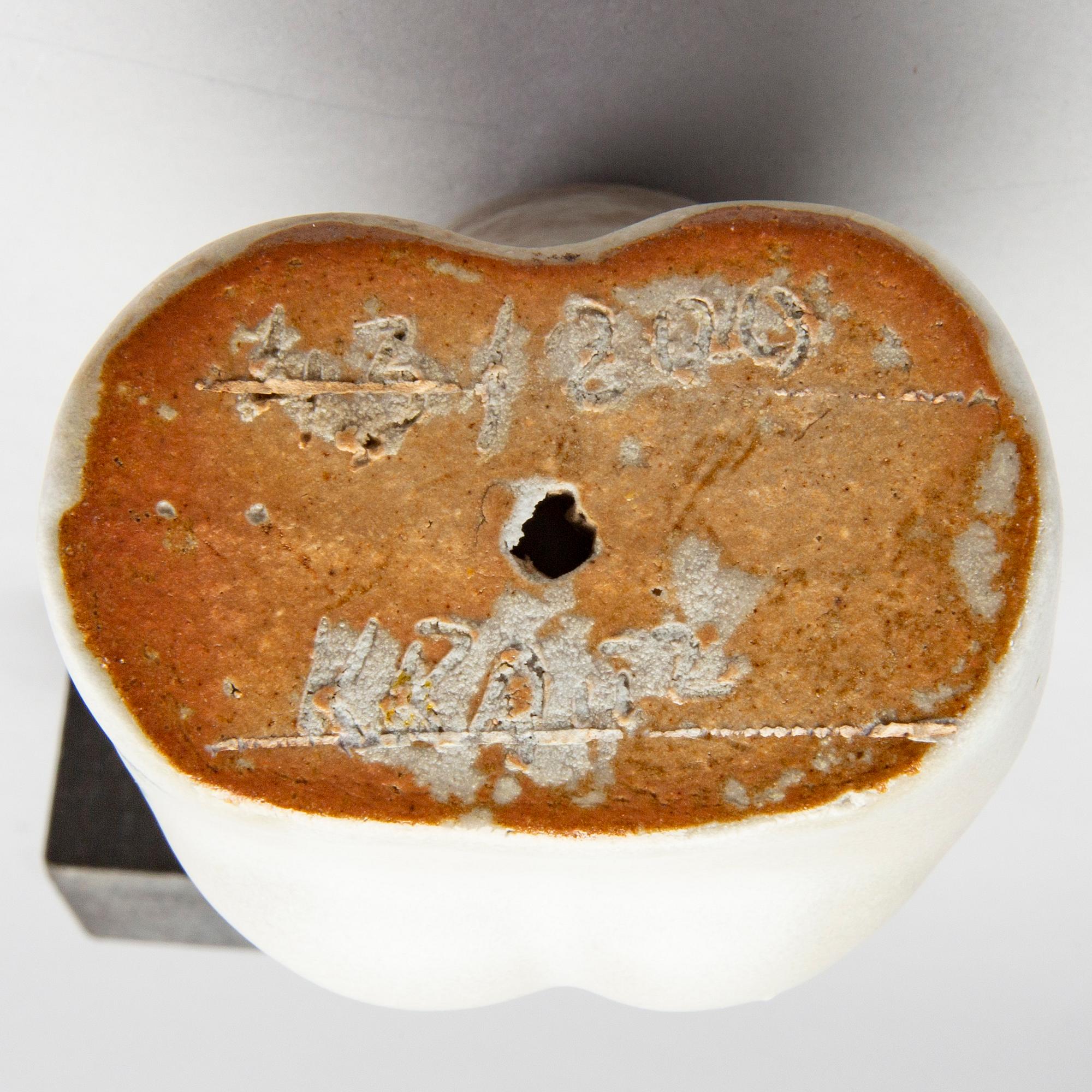 ULLA & GUSTAV KRAITZ, a signed and numbered stone ware figurine.
