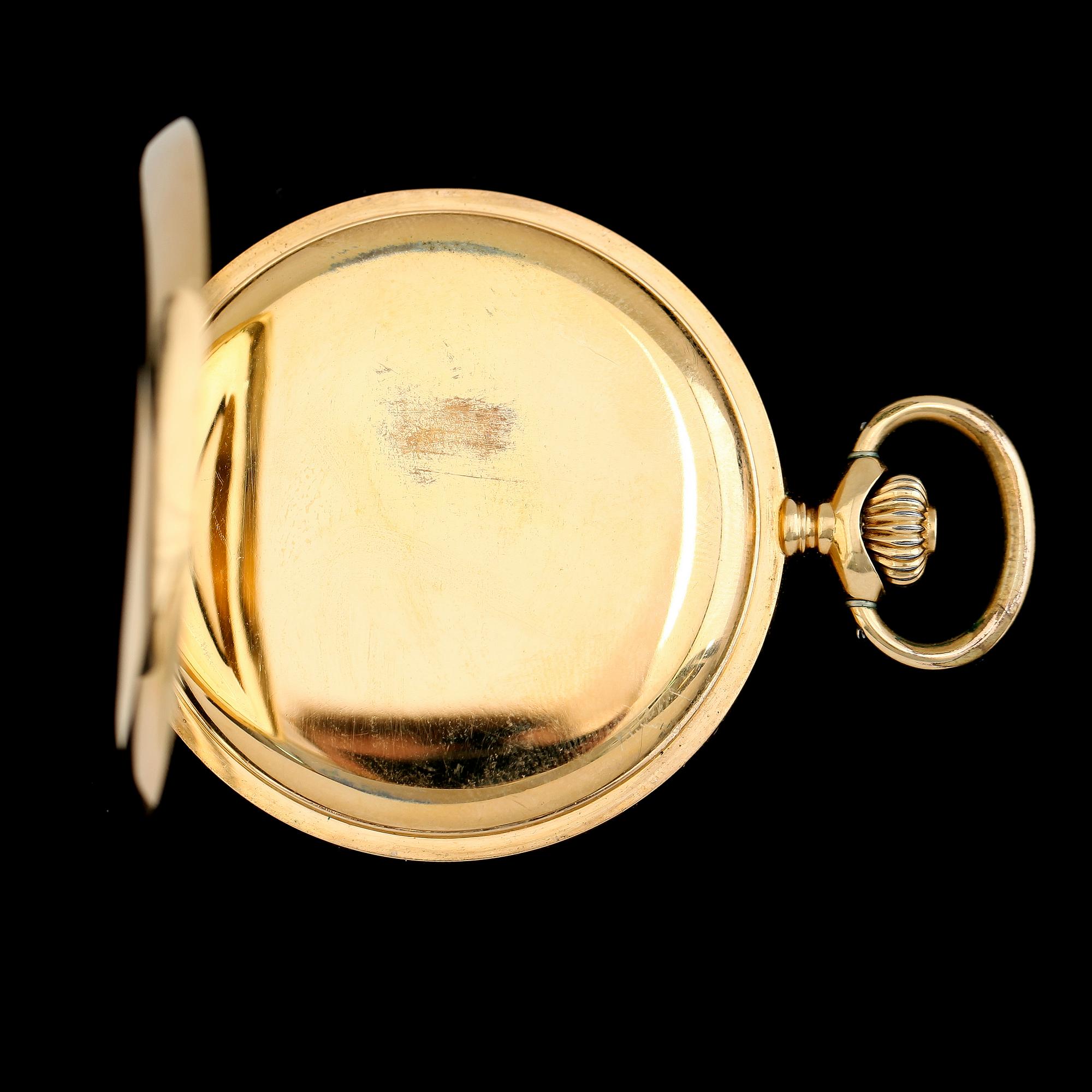 FICKUR, 18K guld, savonett, Zenith, 1900-talets första hälft.