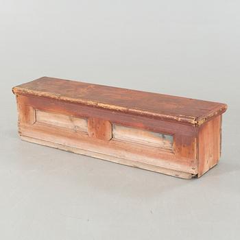 A folk 19th century chest.