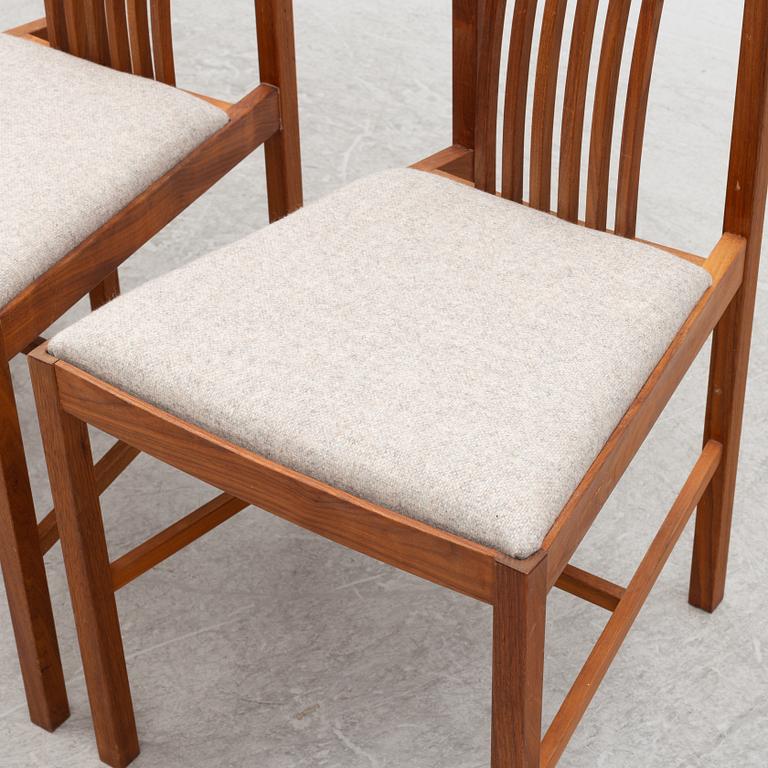 Chairs 4 pcs Carpenter master Johansson Markaryd, 2000s.