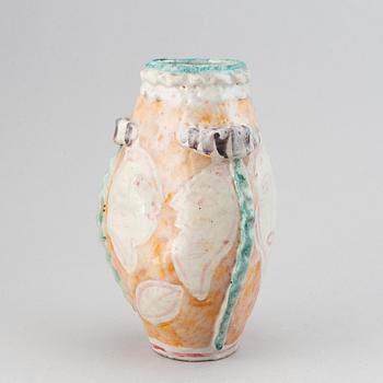 Salvatore Procida, a glazed ceramic vase, Italy 1950's.