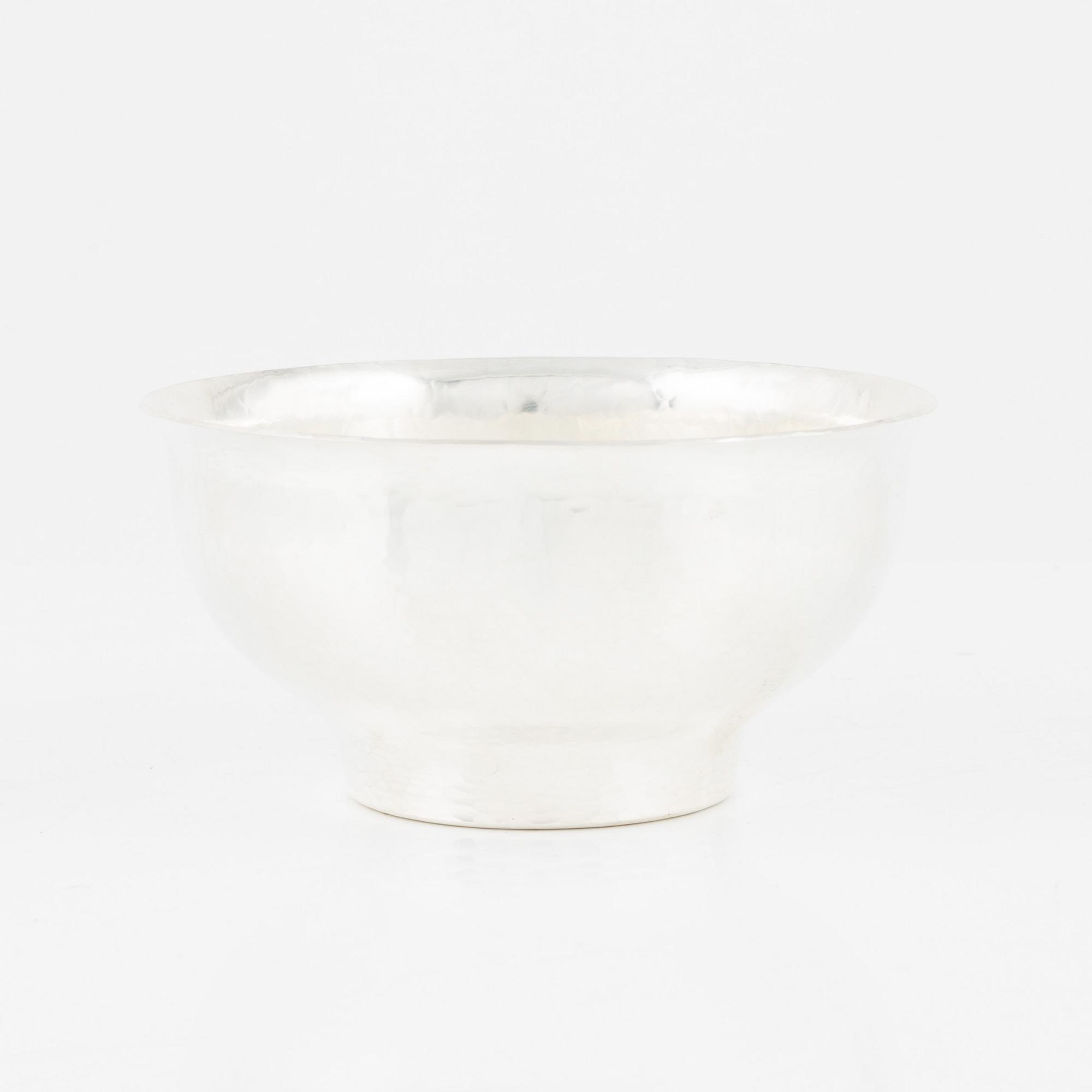 Atelier Borgila, a sterling silver bowl,  Stockholm 1999.