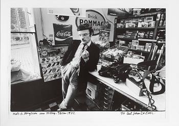 Carl Johan De Geer, "Mats G. Bengtsson som Hilding. Tårtan 1972".
