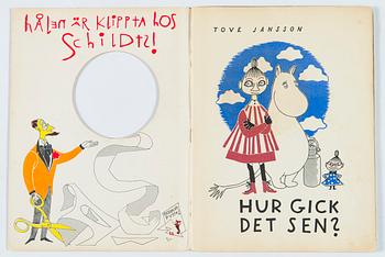 Tove Jansson, Kirja. ensipainos "Hur gick det sen?" kustantamo Schildts paino Frenckellska Tryckeri AB. 1952.
