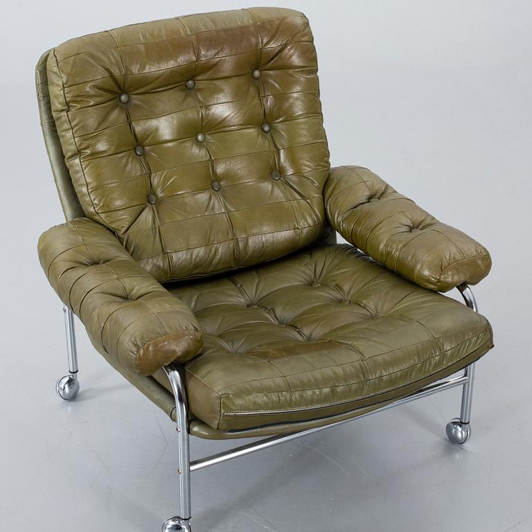 AN ARMCHAIR FROM ULFERTS TIBRO, SWEDEN, 1960/70'S.