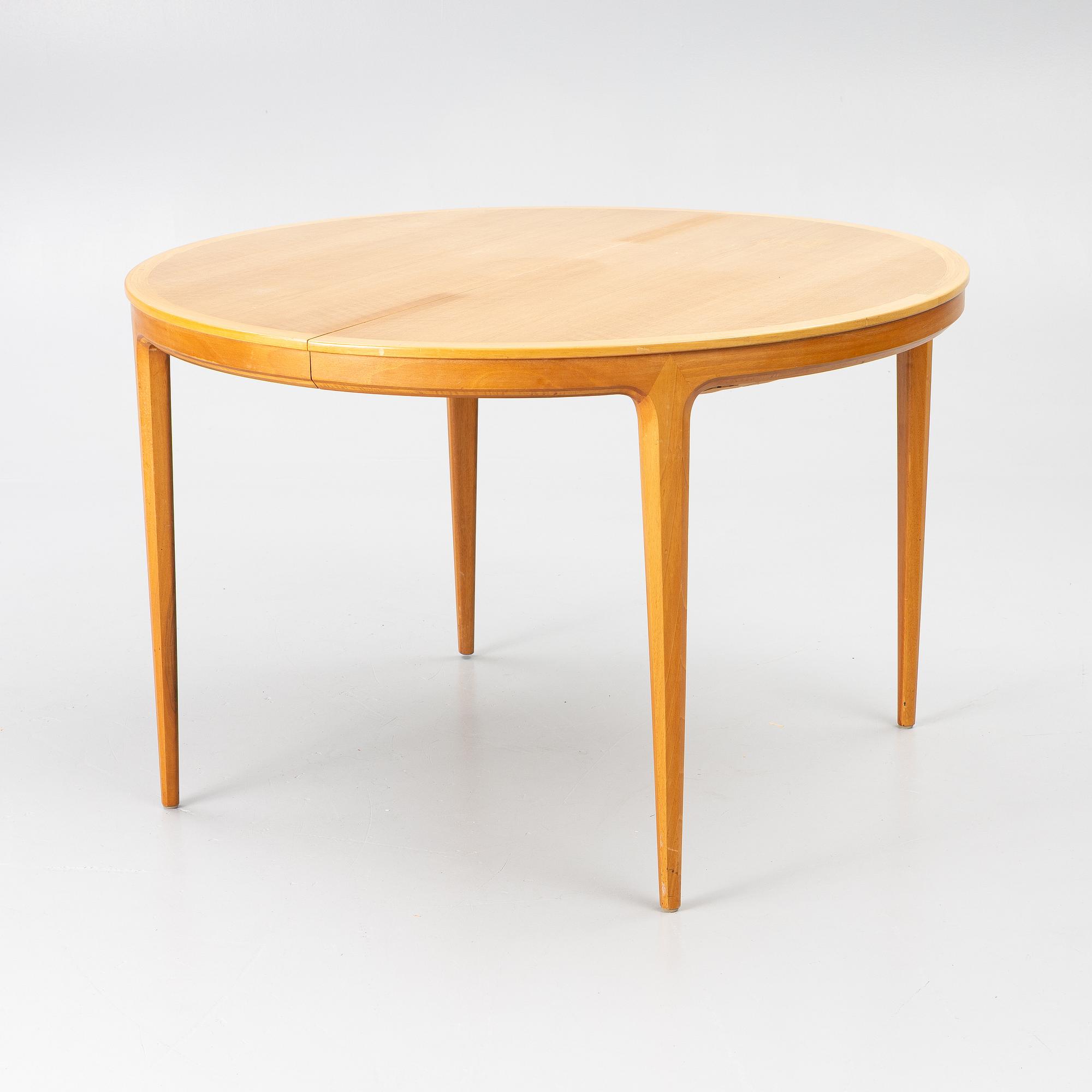 Bertil Fridhagen, dining group, 7 pieces, "Diamant", Bodafors, 1960s.