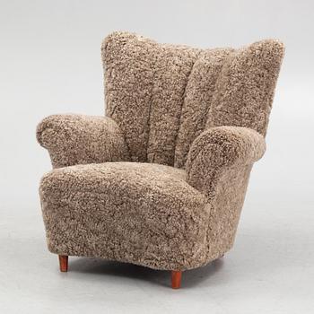 A Swedish Modern armchair, 1940's.