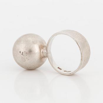GERT THYSELL, Ring, silver.