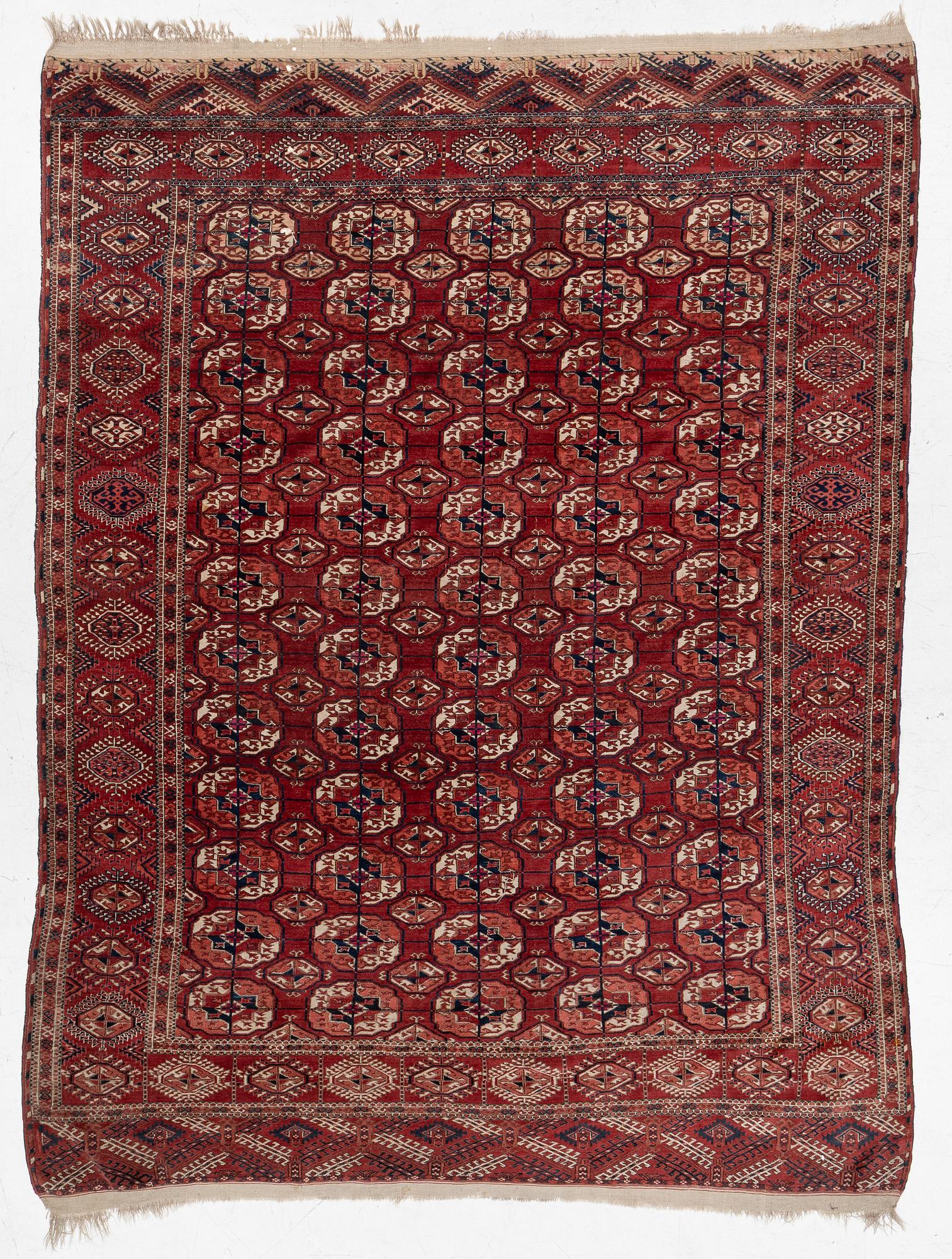 Carpet, Tekke, antique, approx. 285 x 220 cm.
