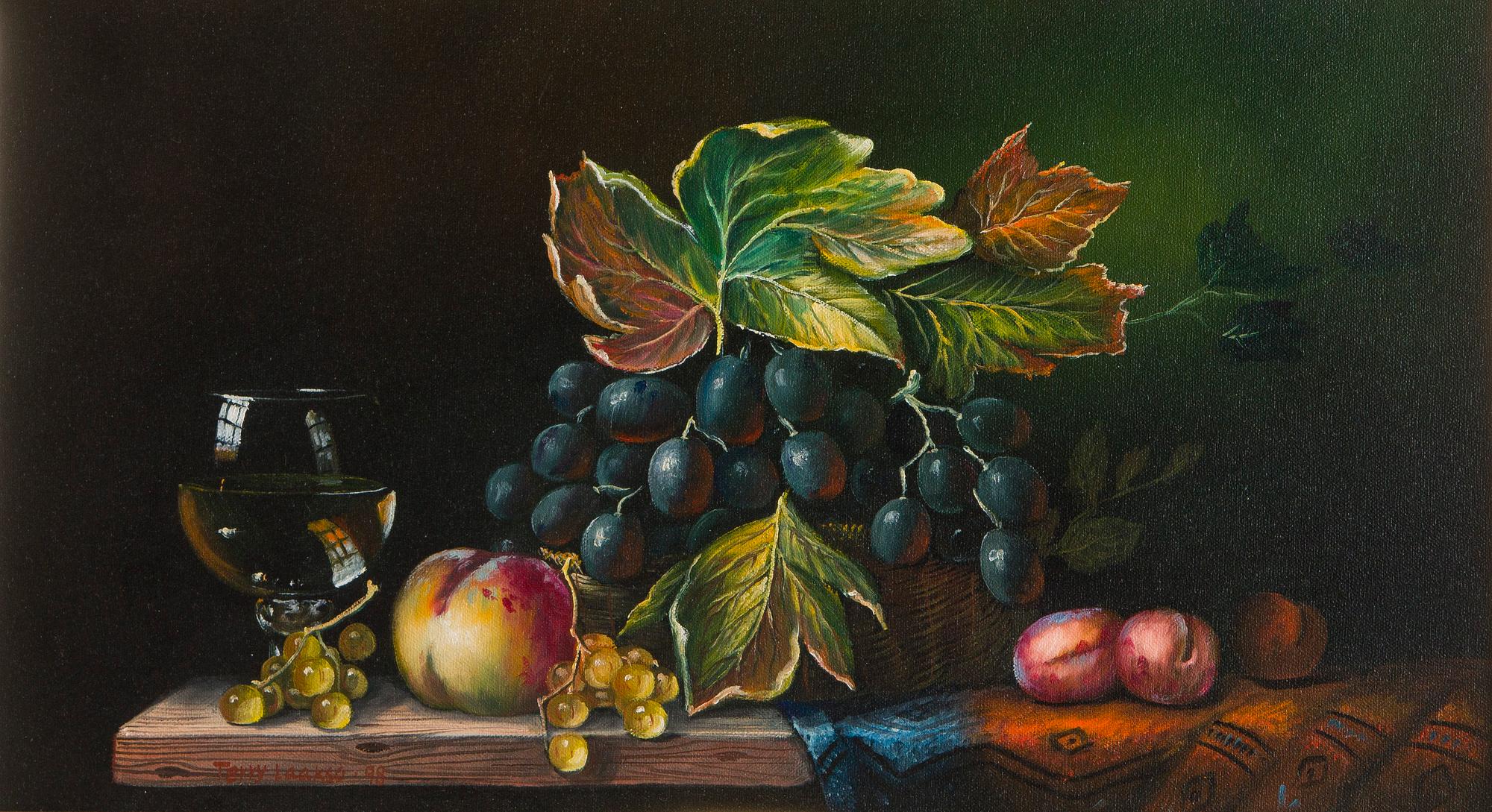 Terry Laakso, Still Life with Fruits.