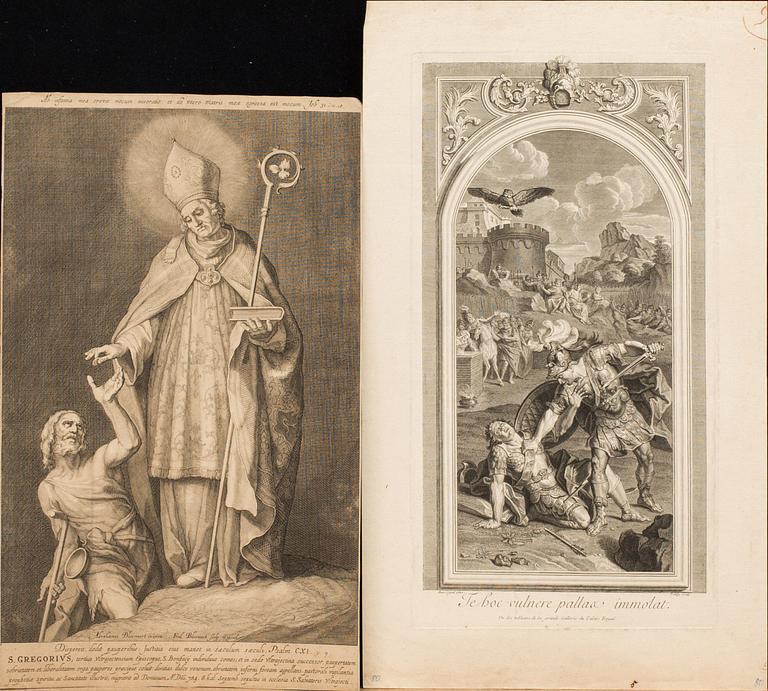 A COLLECTION OF 24 ENGRAVINGS FROM 17TH-19TH CENTURY.