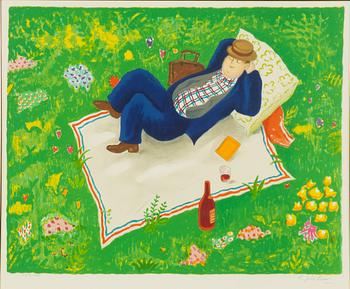 Lennart Jirlow, In the green grass.