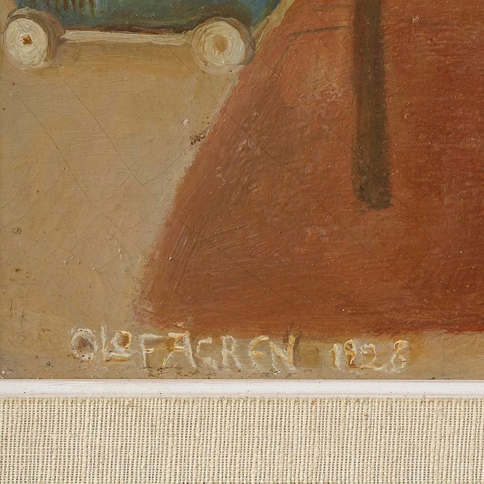 Olof Ågren, View over Mosebacke Square, Stockholm.