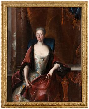 235A. Johan David Swartz (Schwartz), "Drottning Ulrika Eleonora" (1688-1741).