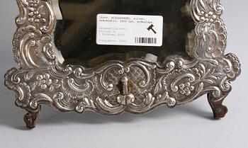 BORDSSPEGEL, silver, rokokostil, 1800-tal, sydeuropa.