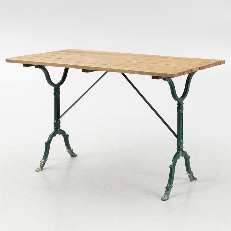 A garden set with table, sofas and chairs, Byarums Bruk, Sweden.