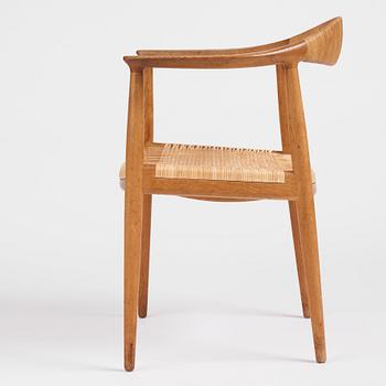 Hans J. Wegner, a "The Chair" model "JH 501", Johannes Hansen, Denmark 1950s-60s.