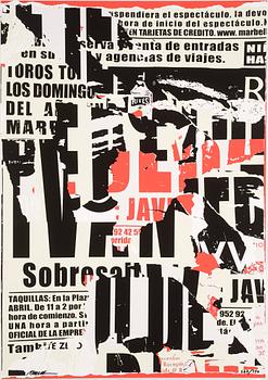 MARCEL STRÜWER, färgserigrafier, 4st, signerade och numrerade 268/350 samt 270/350.