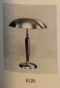 Einar Bäckström, bordslampa, modell "4126", 1940-tal.