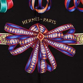 SCARF, siden, "Les rubans du cheval", design Joachim Metz, Hermès, Paris.