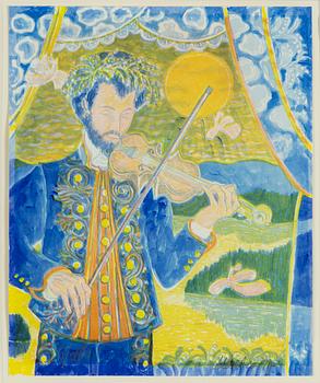 Mårten Andersson, "Spelmannen", Dans på Ybo gård", "Kaffedrickarna".