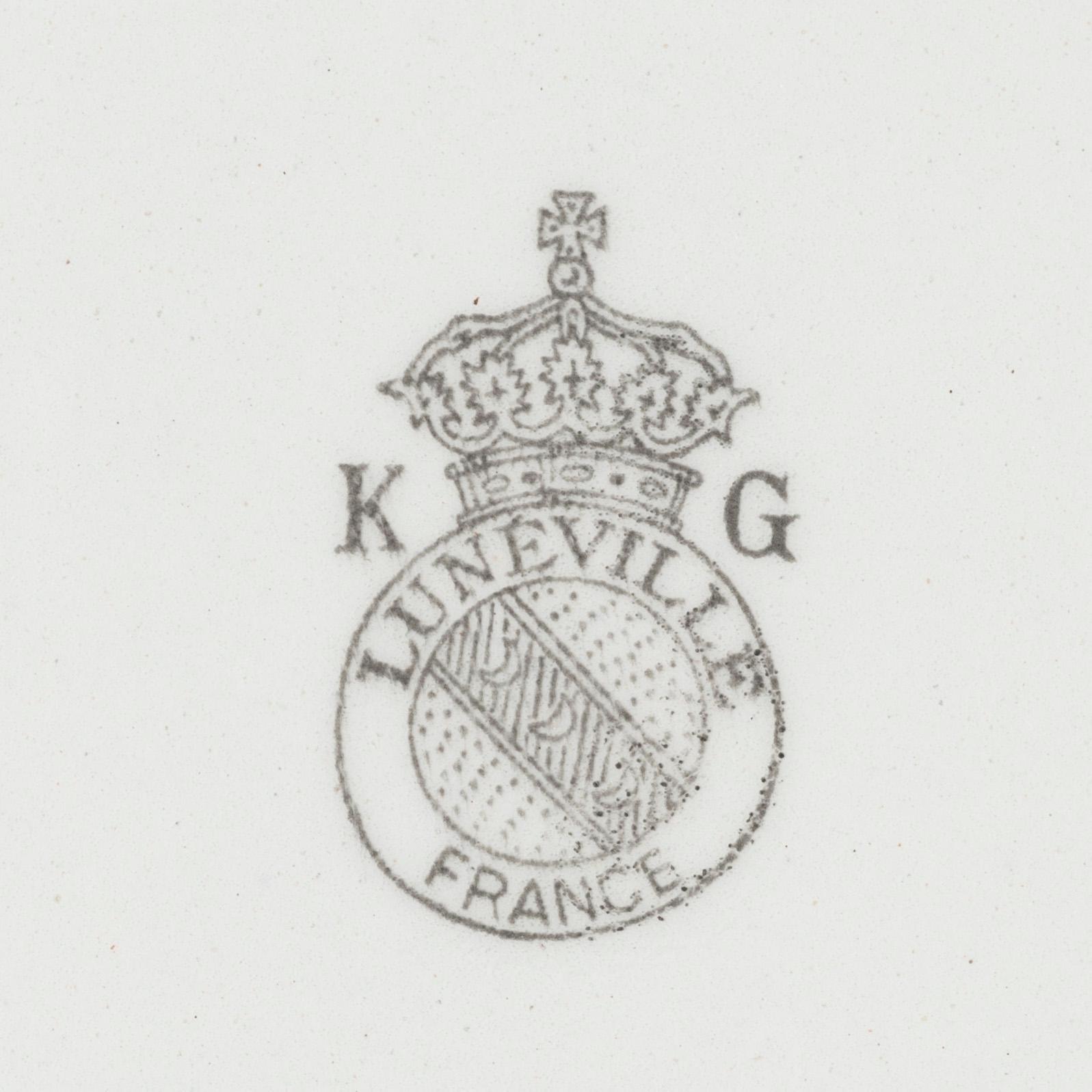 Servisdelar, 121 st, Lunéville, Frankrike, 1900-tal.