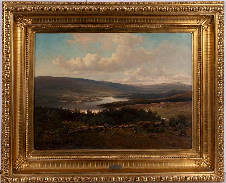 Josefina Holmlund, View over the mountains.