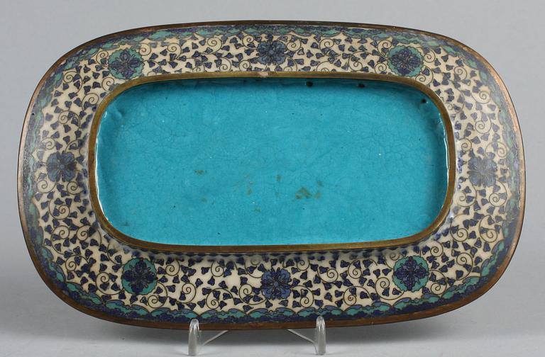 FAT, cloisonné, Japan, omkring 1900.