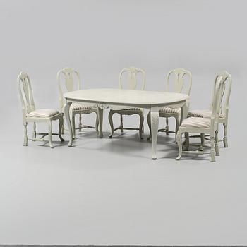 MATGRUPP, 7 delar, rokokostil, 2000-tal.