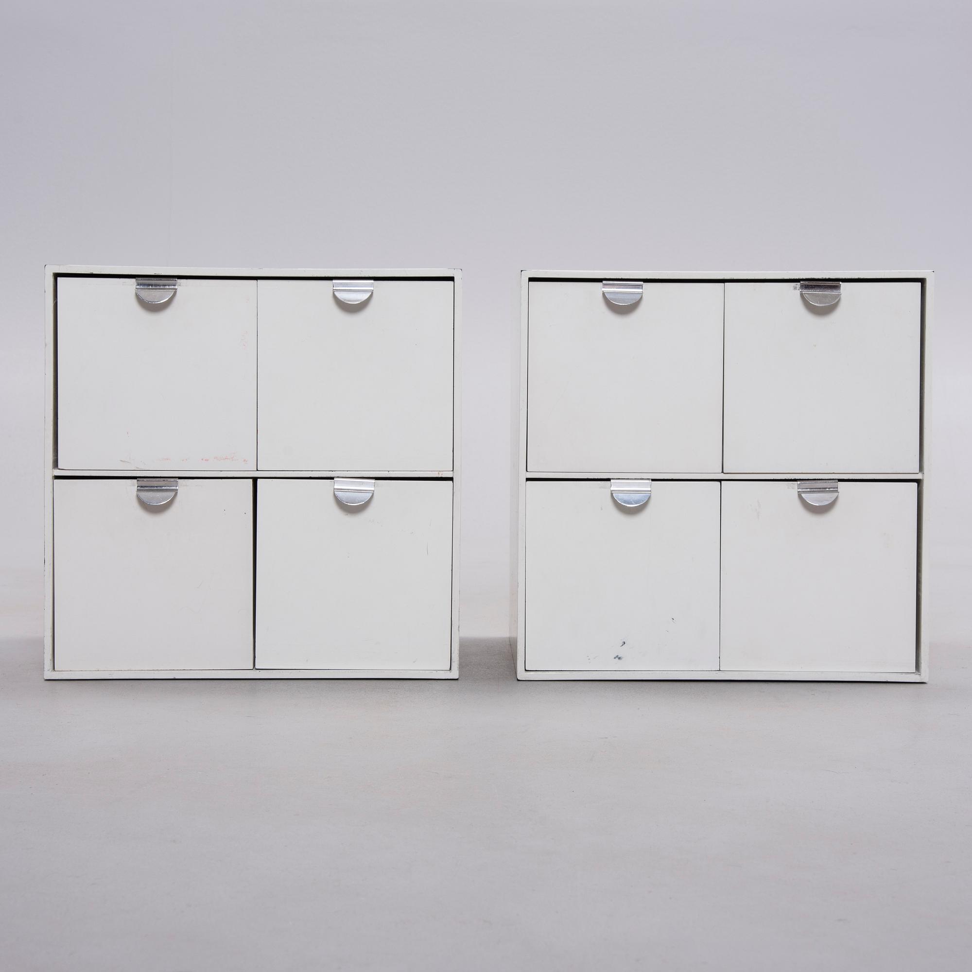 FÖRVARINGSKUBER, 2st, "Palaset Modular Storage Cubes", Ristomatti Ratia, Treston, Finland, 1900-talets slut.