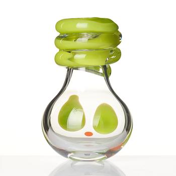 Frida Fjellman, Sculpture, "What's Up? Nothing Much", Kosta Boda, lim. ed 100.