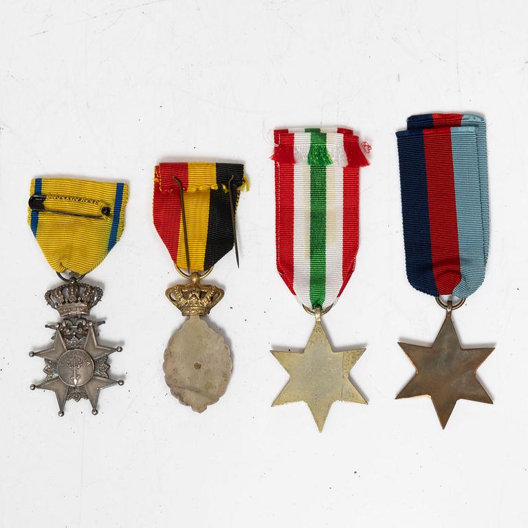 Ordenstecken, 4 st,.