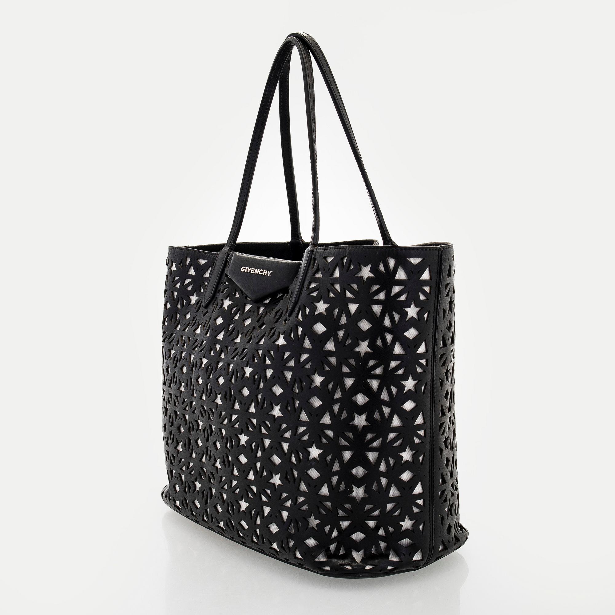 Givenchy, a 'Star Perforated Antigona Shopper' bag.