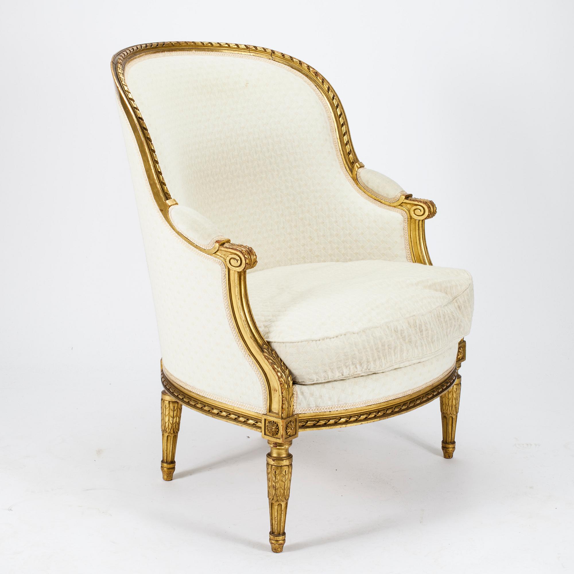 BERGÈRE, Louis XVI-stil, 1900-talets början.