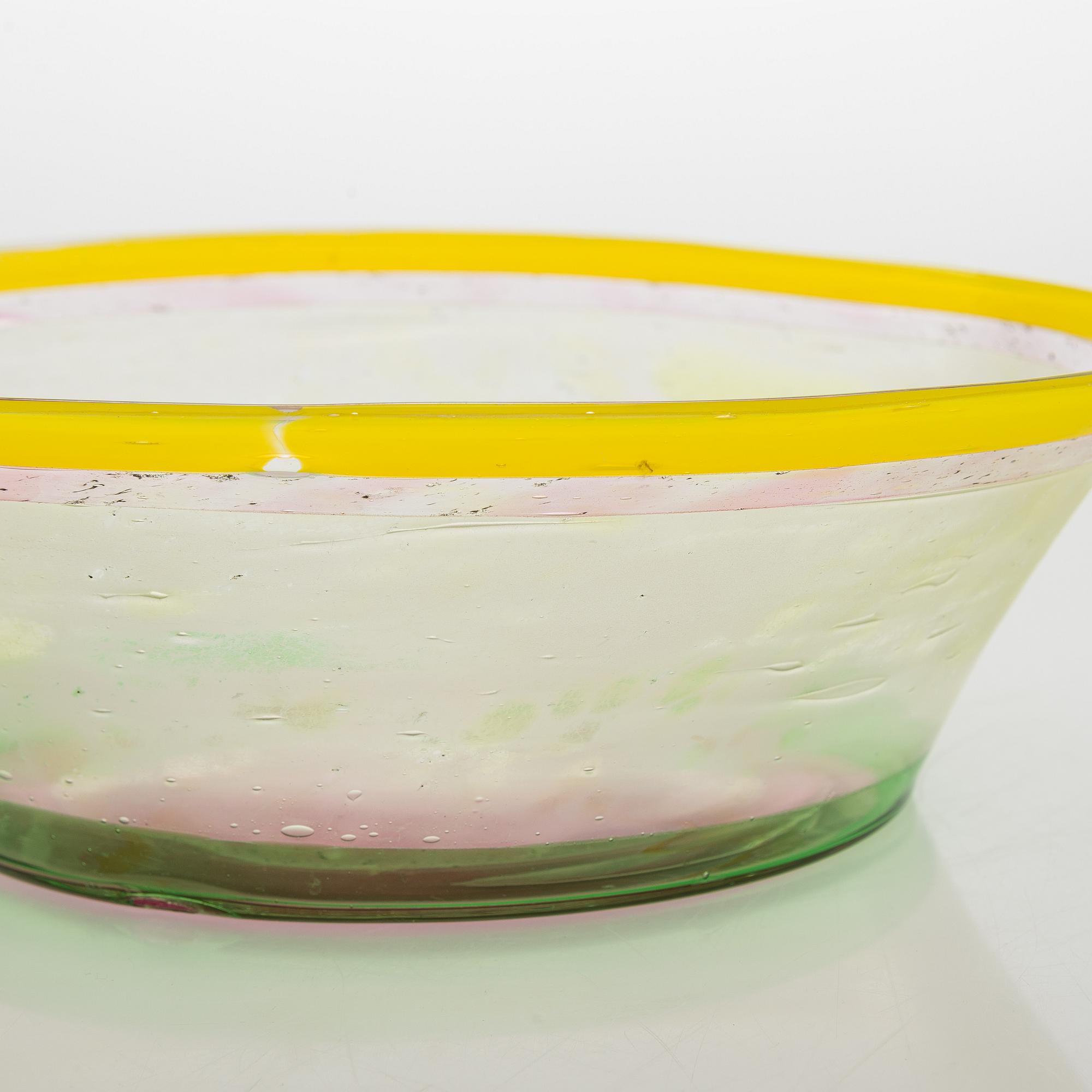 Kaj Franck, skål, signerad Kaj Franck Nuutajärvi Notsjö.