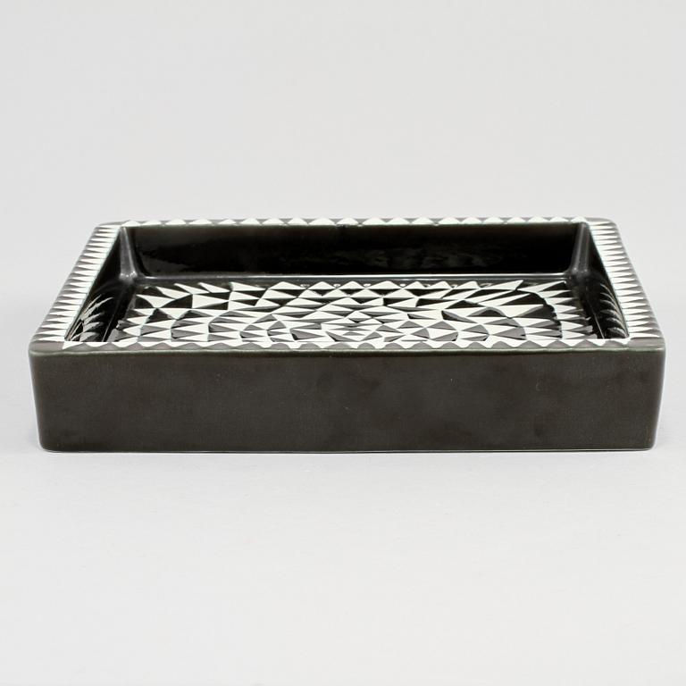 ASKFAT, stengods, "Domino", Stig Lindberg, Gustavsberg, 1900-talets andra hälft.