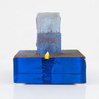 Bertil Vallien, "Buddhas tand", unik skulptur, Kosta Boda.