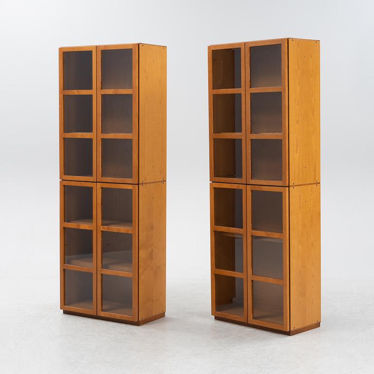 Titti fabiani, a pair of 'Book' book cabinets, The Ideal Form Team, Italy,