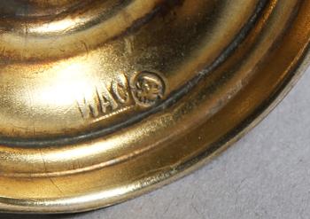 BÄGARE, 5 st, silver, Ryssland, 1800/1900-tal.