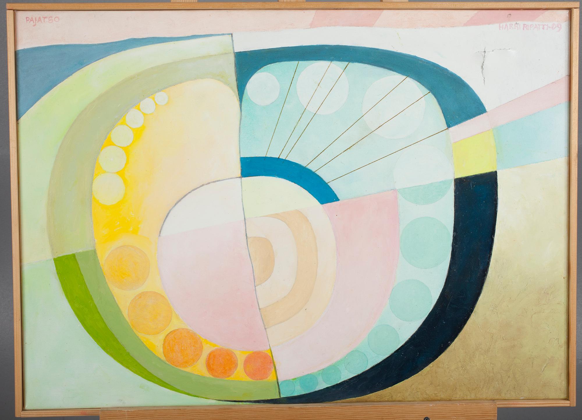 HARRI RIPATTI, olja på duk, signerad och daterad -09.