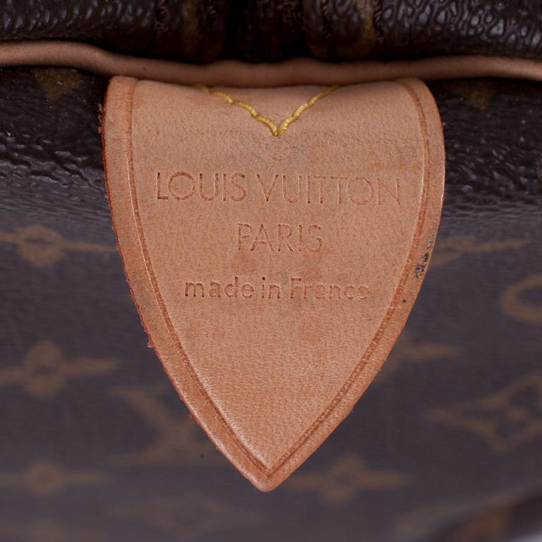 LOUIS VUITTON, a monogram canvas weekendbag, "Keepall 55".