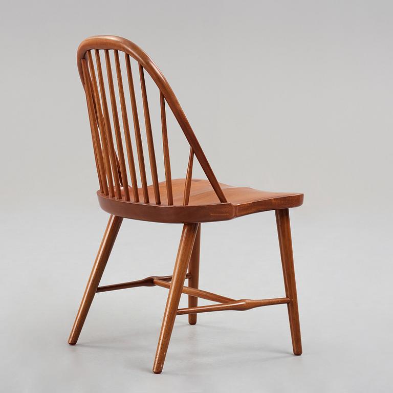 HANS J WEGNER, a chair by cabinetmaker Th. Pedersen for the Nyborg Public Library, Denmark, 1938.