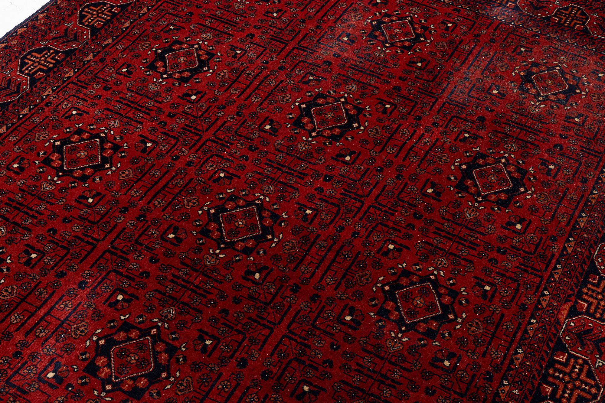 Rug, Afghan, approx. 282 x 200 cm.