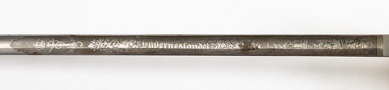 A Swedish naval officer's sword 1878 pattern.