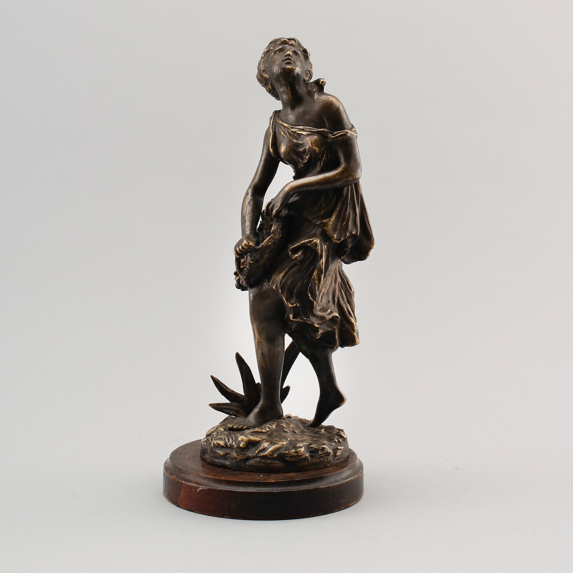SKULPTUR, brons, 1900-/2000-tal.